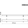 Спот NOVOTECH ITER LED линейный 358044 NV-358044
